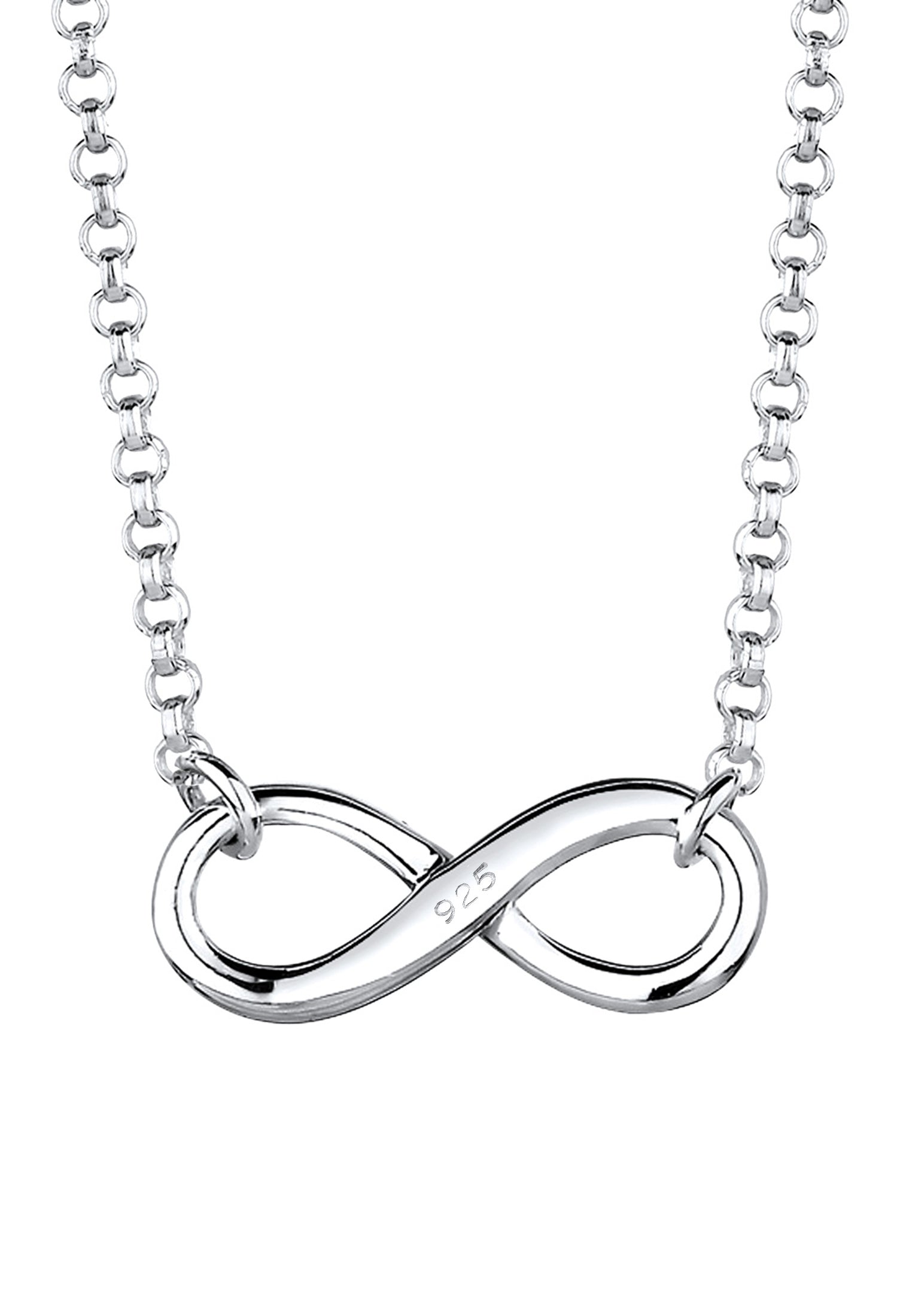 Necklace Infinity 925 Sterling Silver