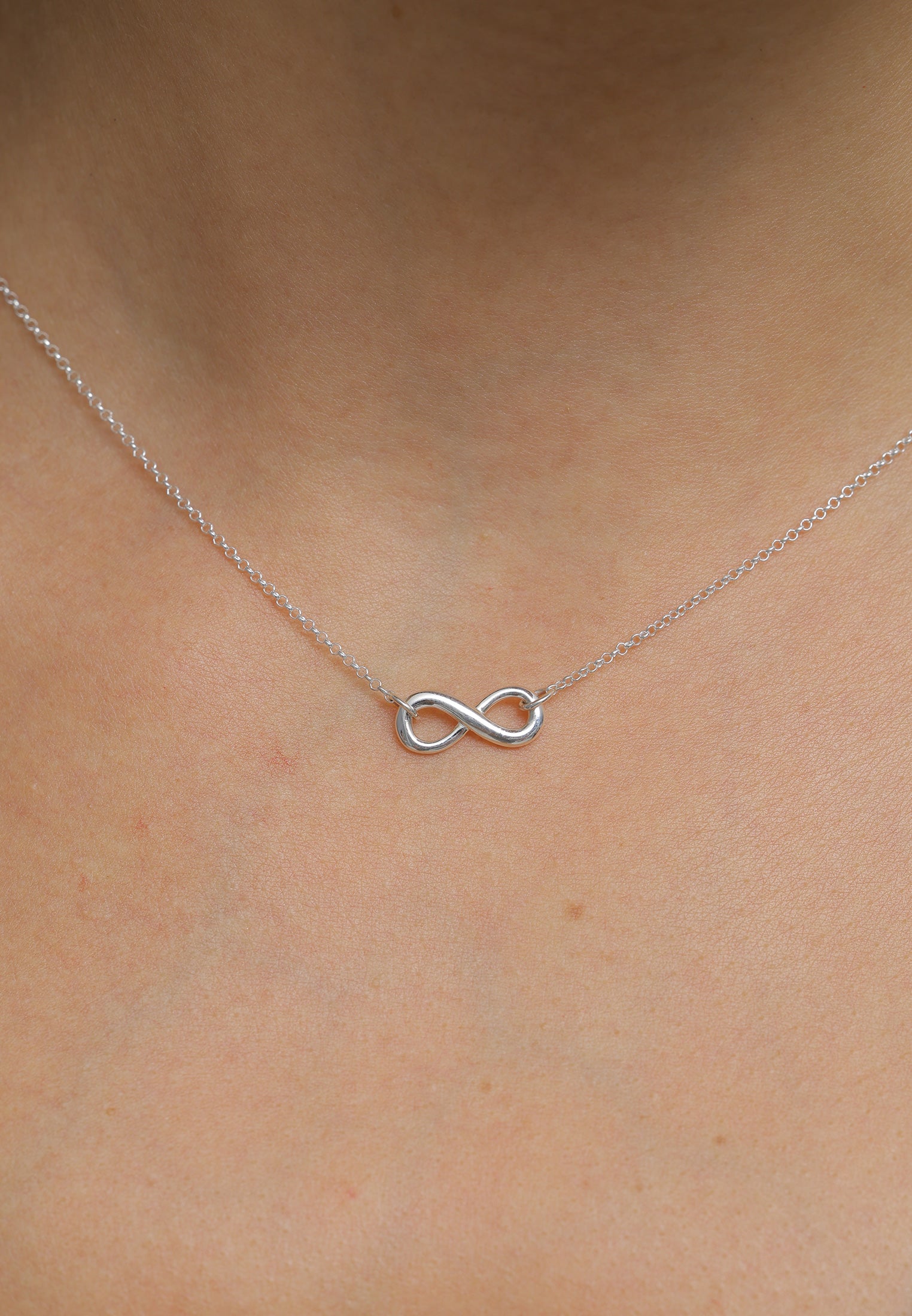 Necklace Infinity 925 Sterling Silver