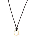 Kalung perak 925 dengan pendant bulat elegan Elli Jewelry