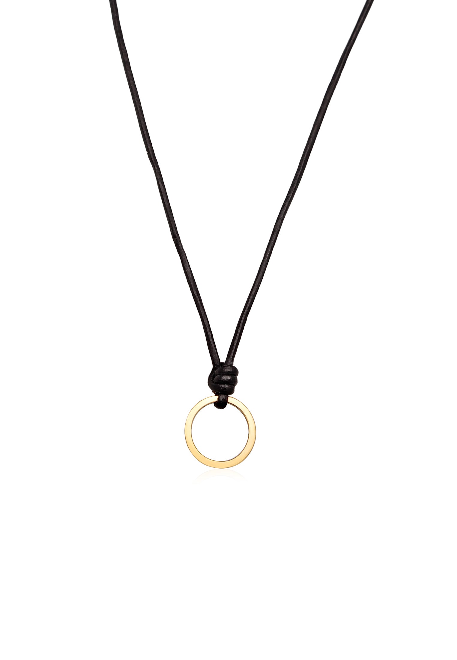 Kalung perak 925 dengan pendant bulat elegan Elli Jewelry