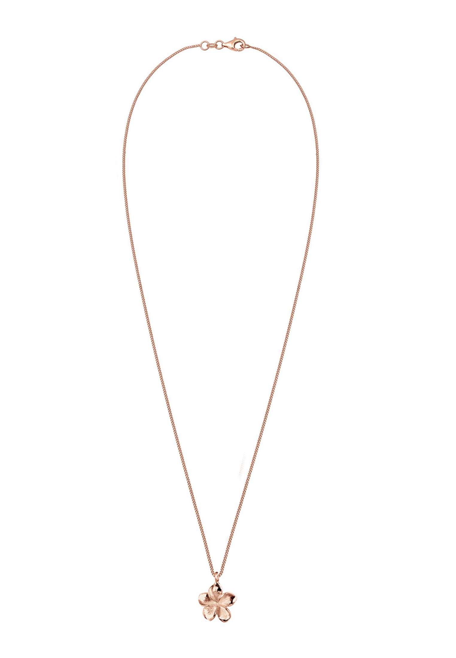 Necklace Classic Crystal 925 Sterling Silver Rosegold