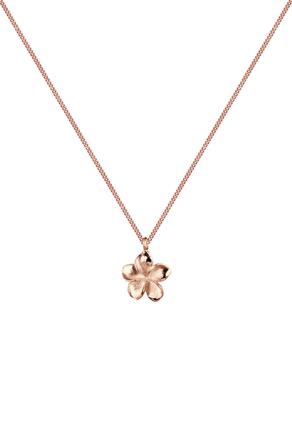 Necklace Classic Crystal 925 Sterling Silver Rosegold