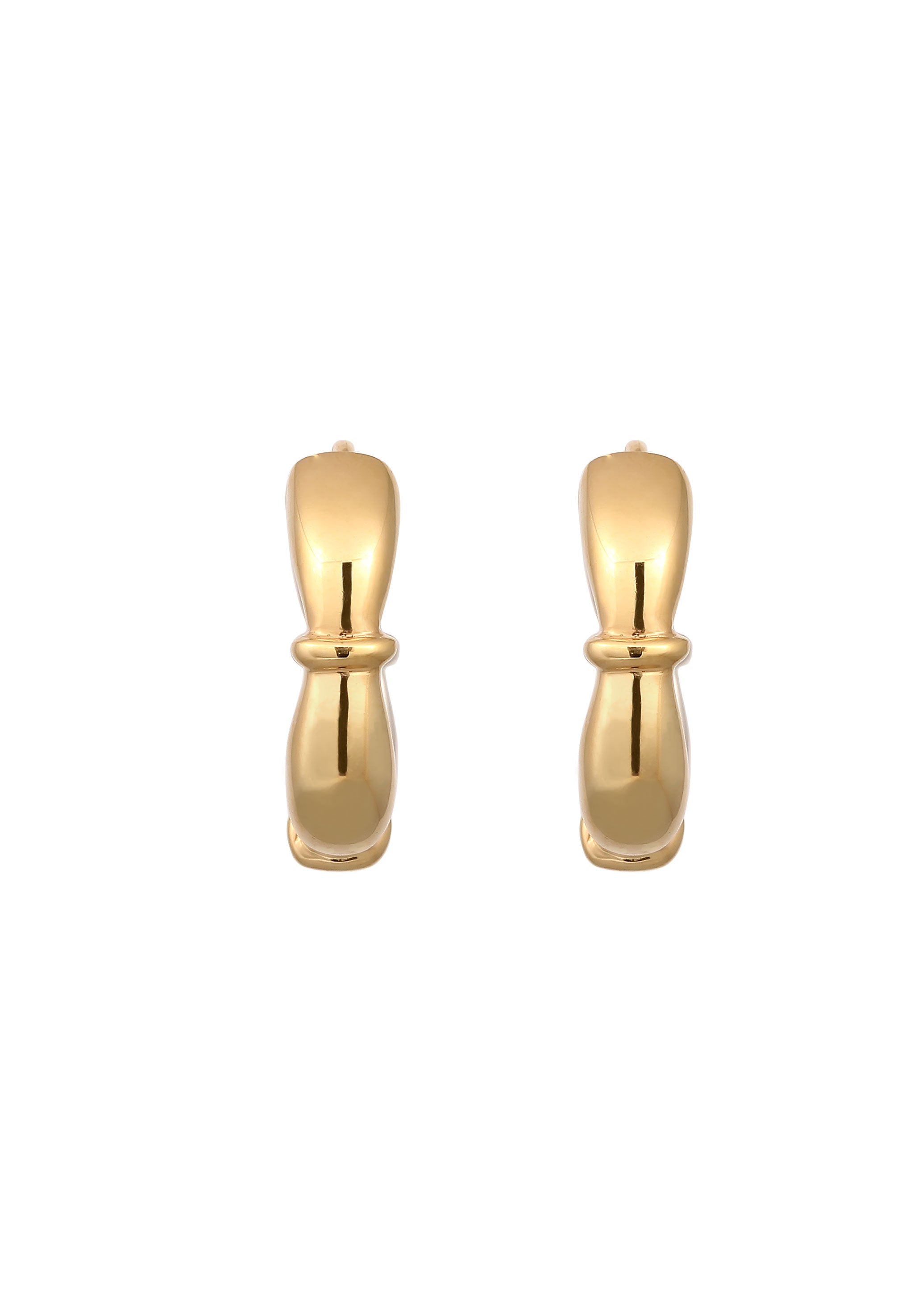 Anting Creole Bicolor Perak Sterling 925