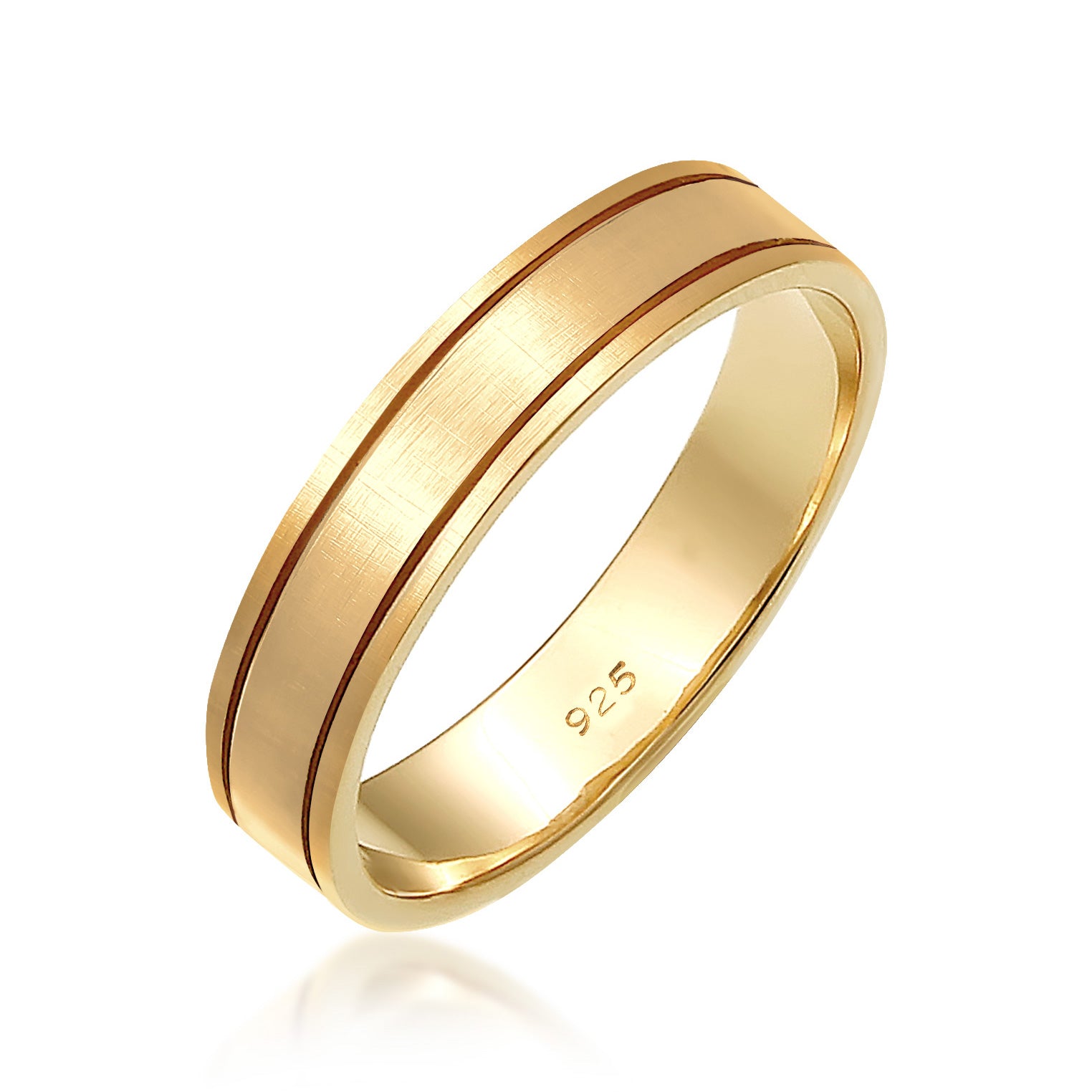 Cincin Pasangan Pernikahan Perak Sterling 925