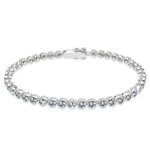 Gelang perak 925 dengan kristal elegan Elli Jewelry