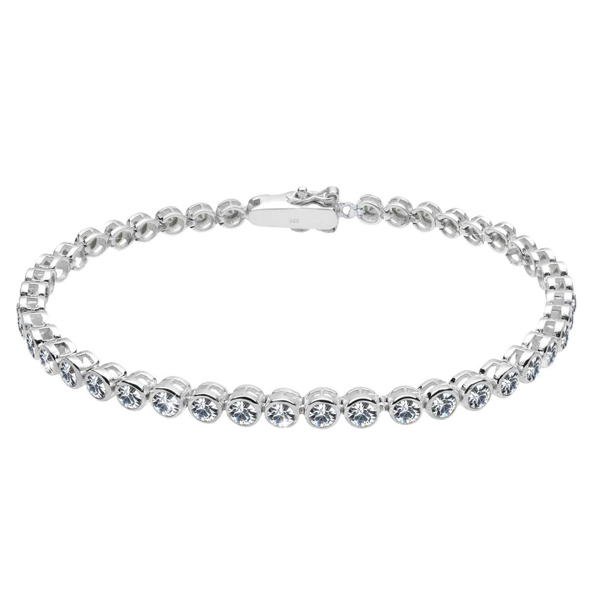 Silver - Elli | Bracelet Crystals 925 Sterling Silver