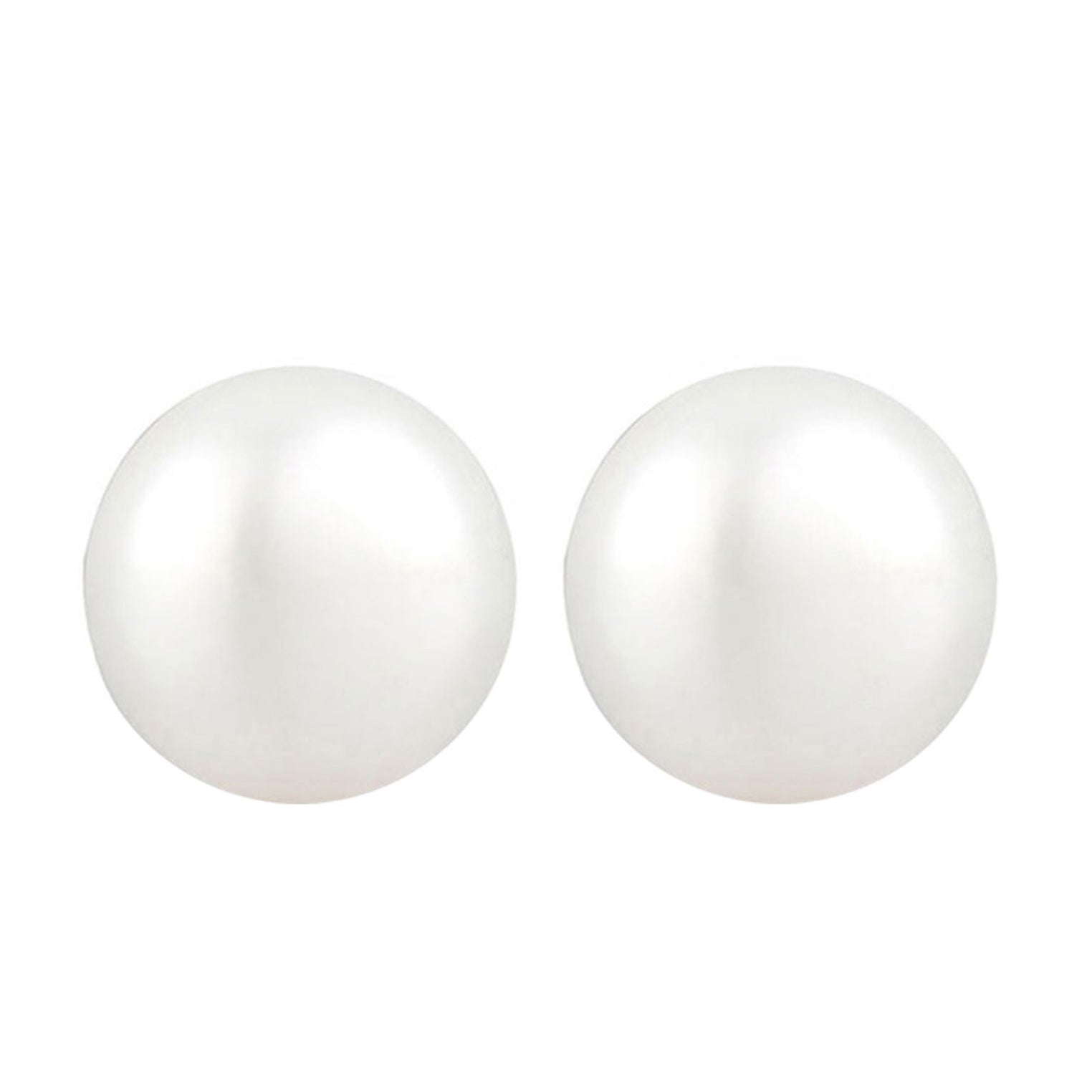 Silver Perhiasan Wanita Perak Asli - Silver Anting Stud Mutiara