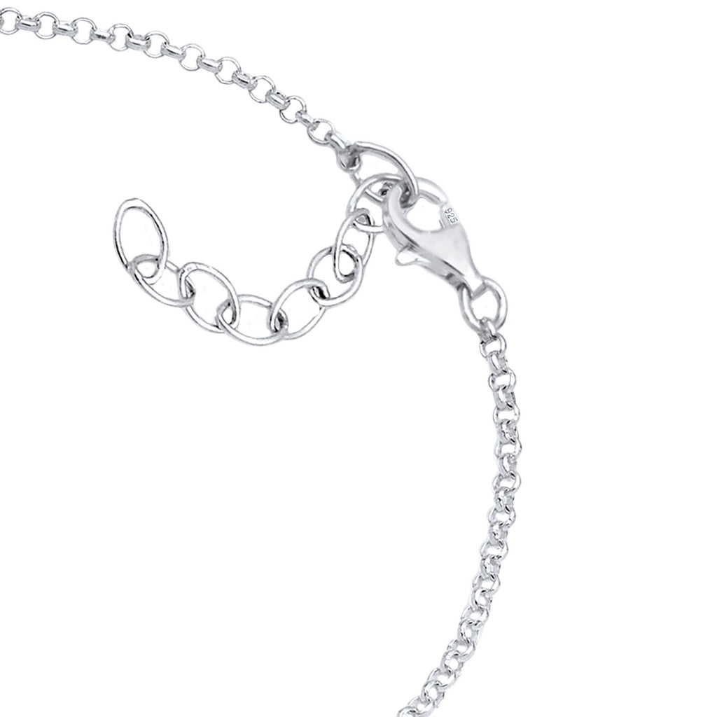 Silver Gelang Perhiasan Perak 925 Wanita Clover