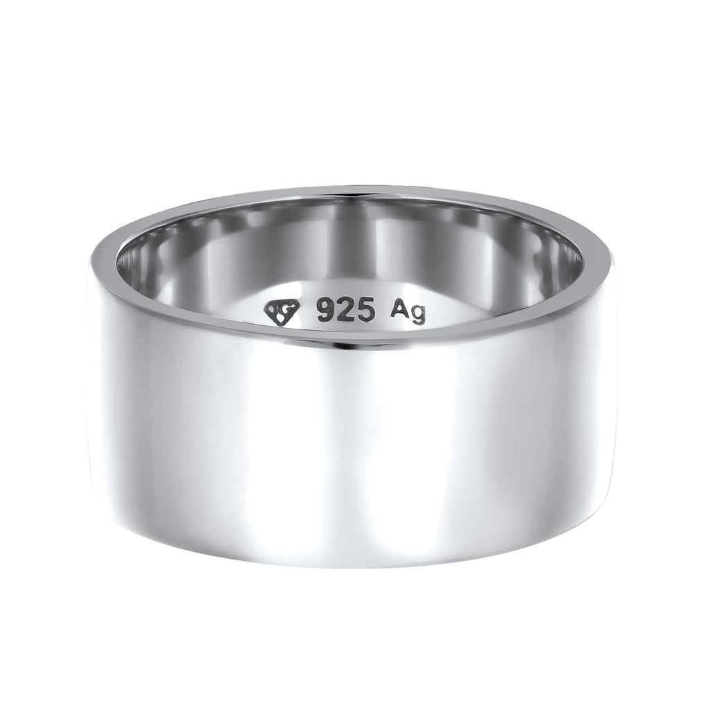 Silver Cincin Perhiasan Perak 925 Wanita Basic Stacking