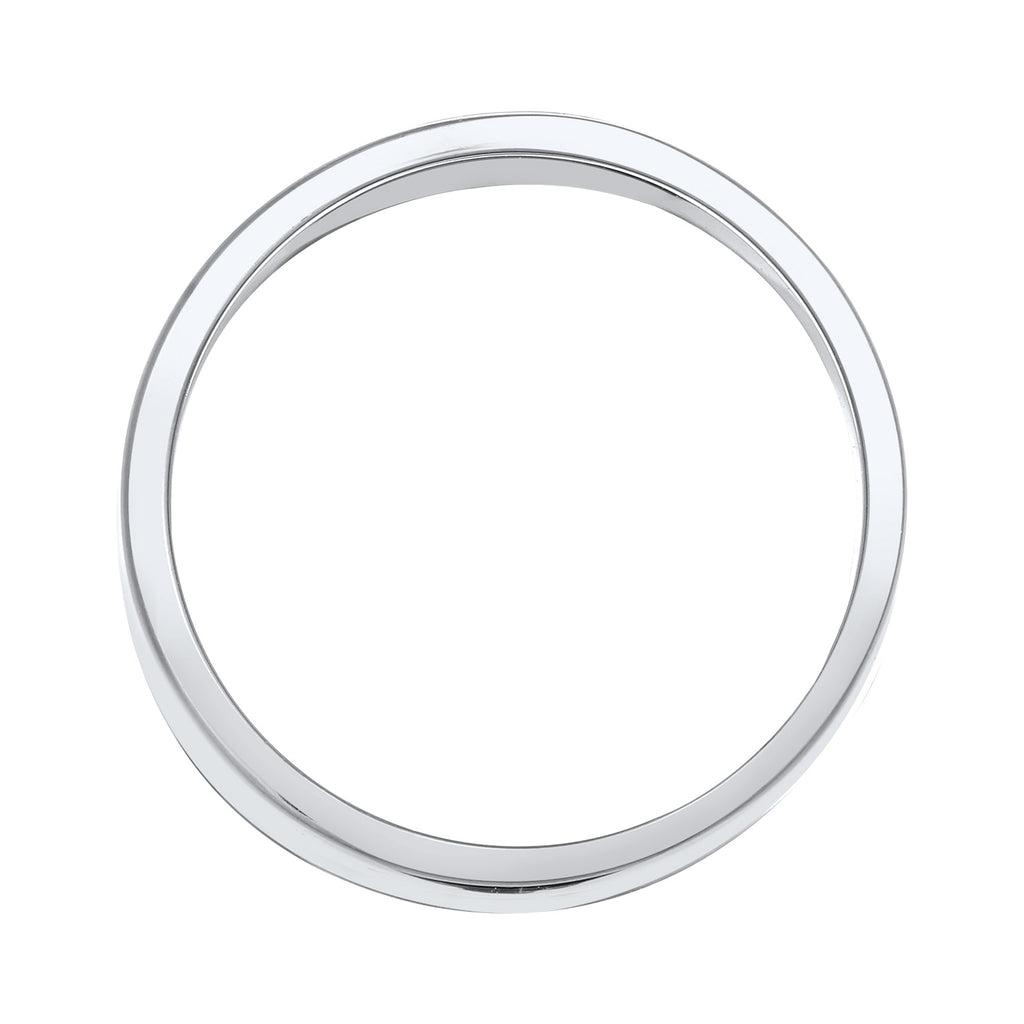 Silver Cincin Perhiasan Perak 925 Wanita Basic Stacking