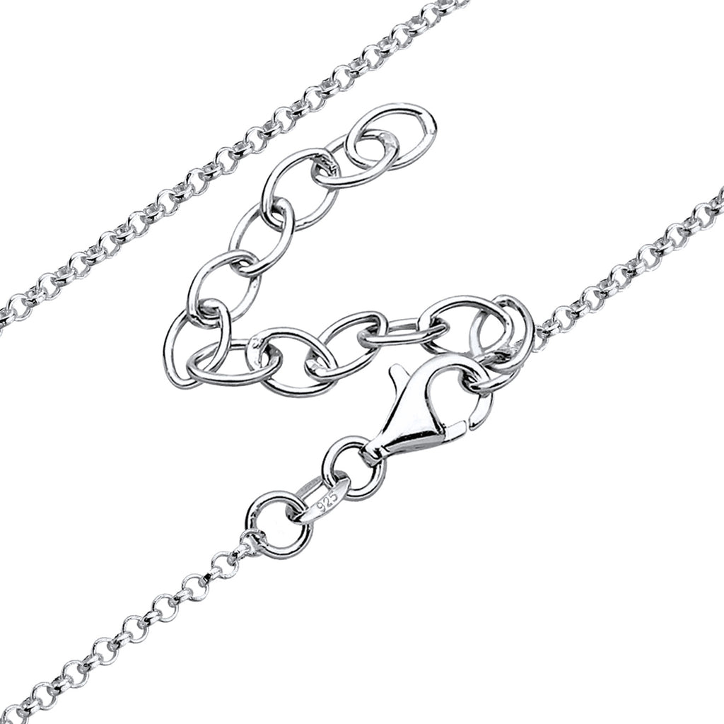 Silver Perhiasan Wanita Perak Asli - Silver Kalung  Infinity Symbol Eternity