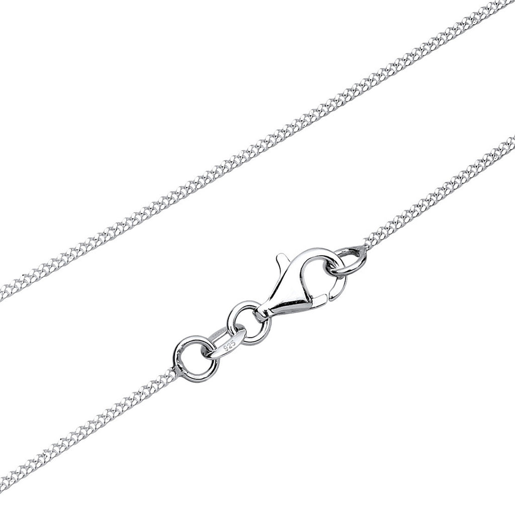 Silver Perhiasan Wanita Perak Asli - Silver Kalung   Heart Love Crystals