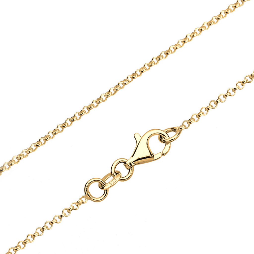 Gold Perhiasan Wanita Perak Asli - Silver Kalung  Cross Religion Basic Lapis Emas