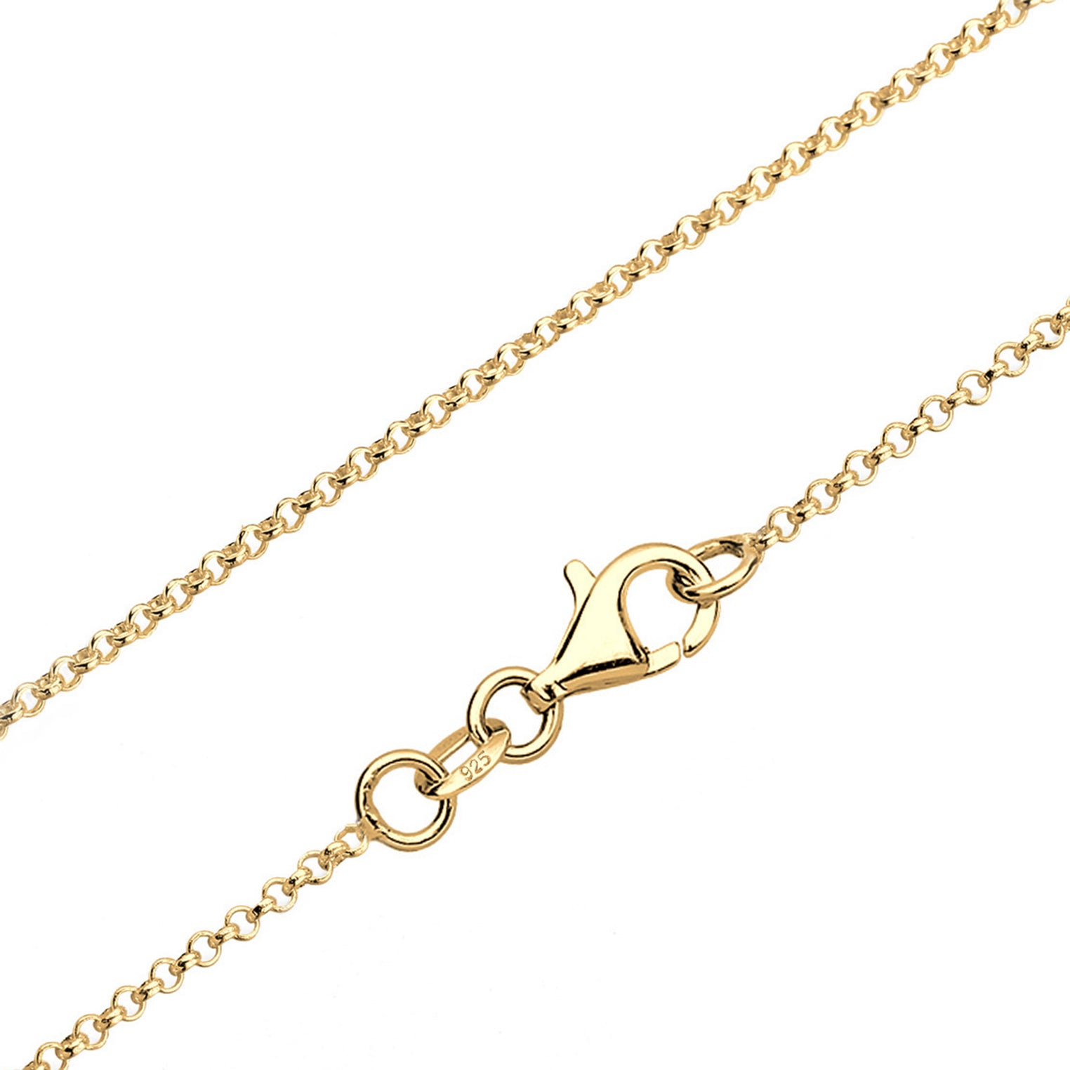 Gold Perhiasan Wanita Perak Asli - Silver Kalung  Cross Religion Basic Lapis Emas