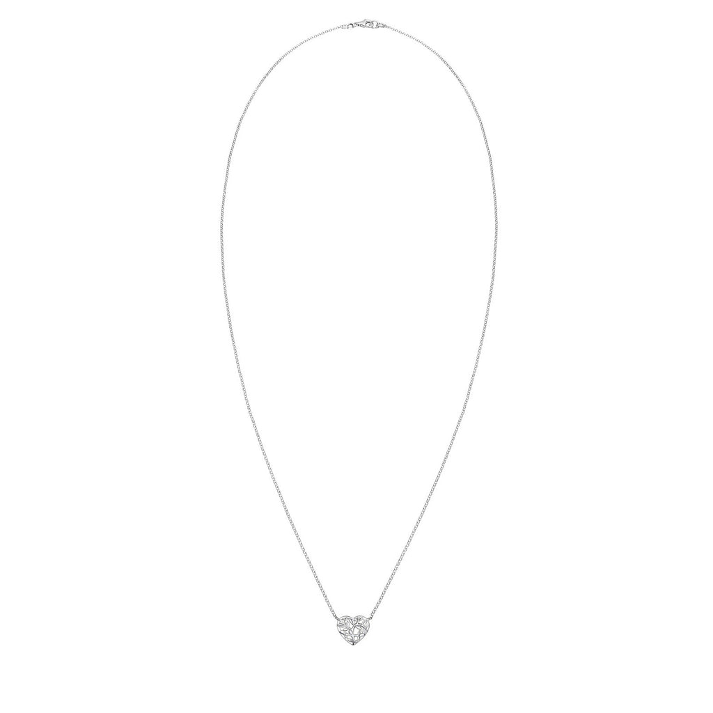 Silver Kalung Perhiasan Perak 925 Wanita Tree of Life Heart