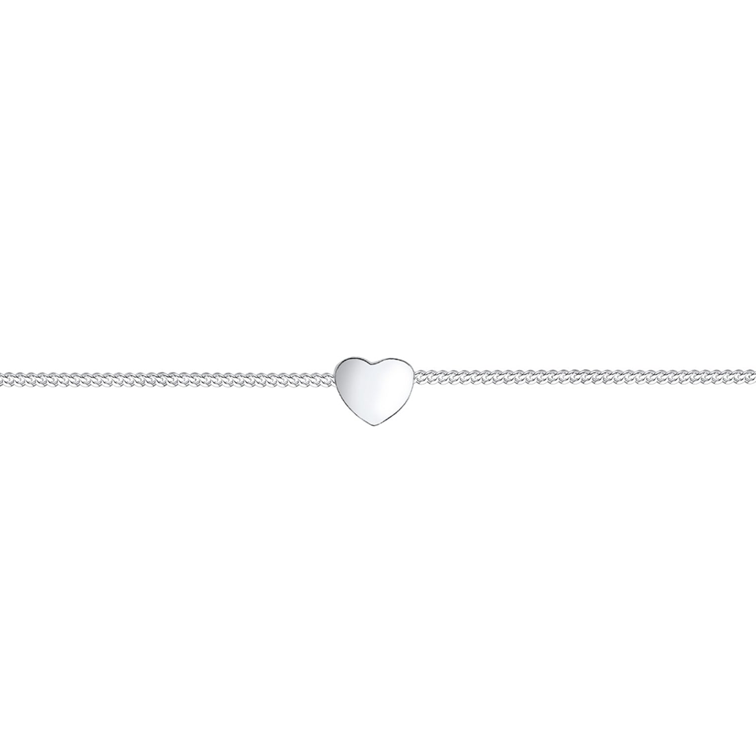 Silver Perhiasan Wanita Perak Asli - Silver Kalung  Choker Heart Filigree