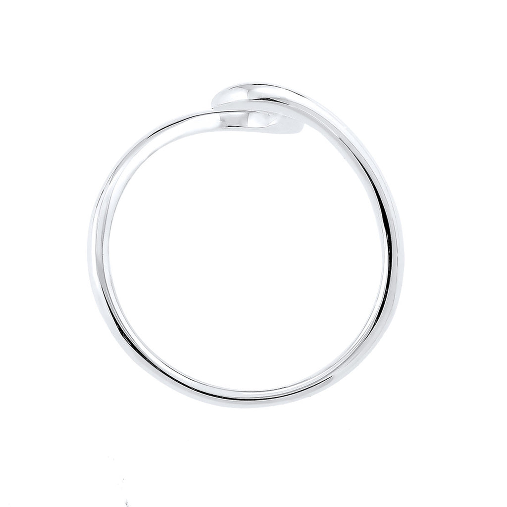Silver Cincin Perhiasan Perak 925 Wanita Waves Beach