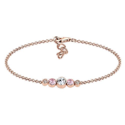 Gelang perak 925 dengan kristal elegan Elli Jewelry