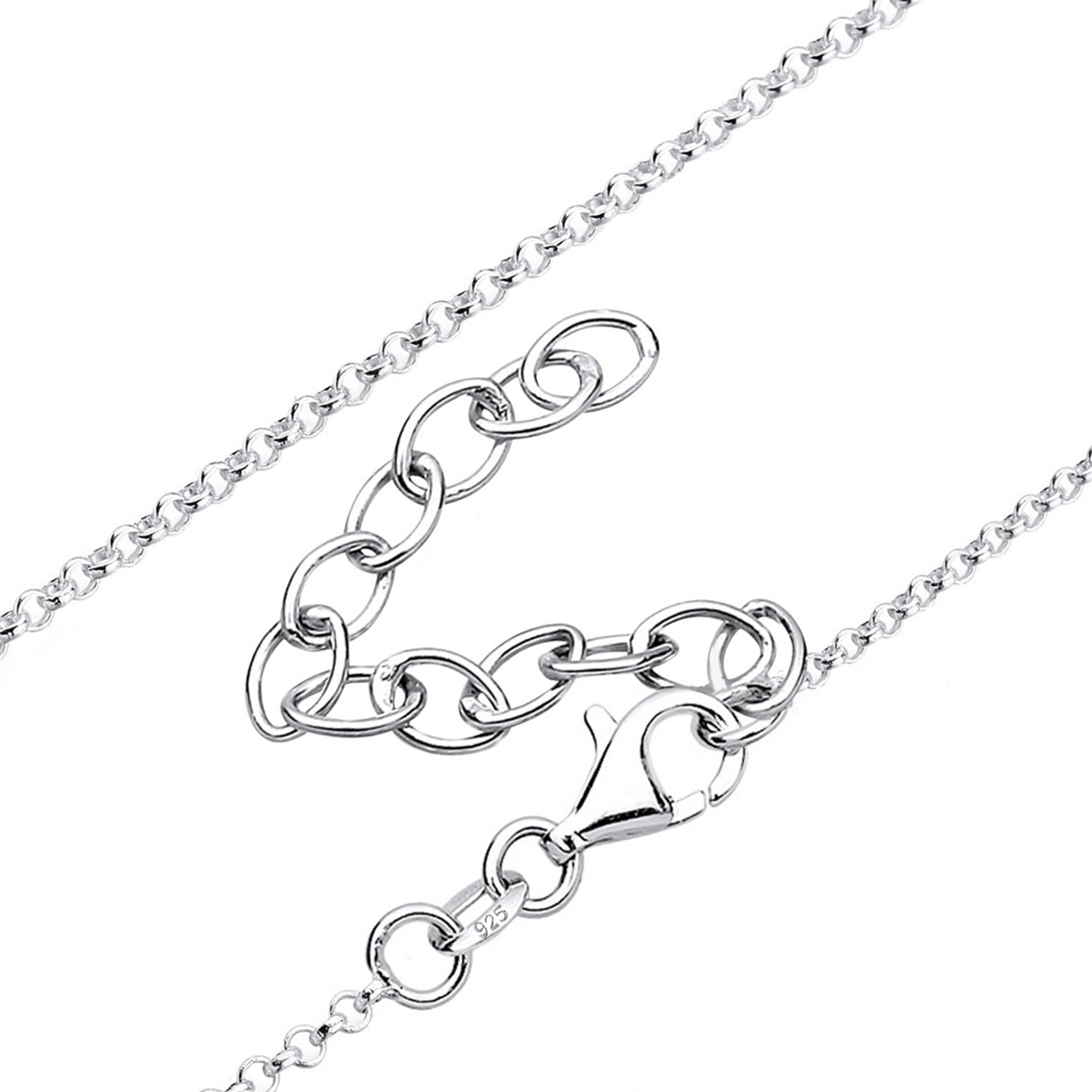 Silver Perhiasan Wanita Perak Asli - Silver Kalung  Arrow Compass Talisman Travel Wanderlust