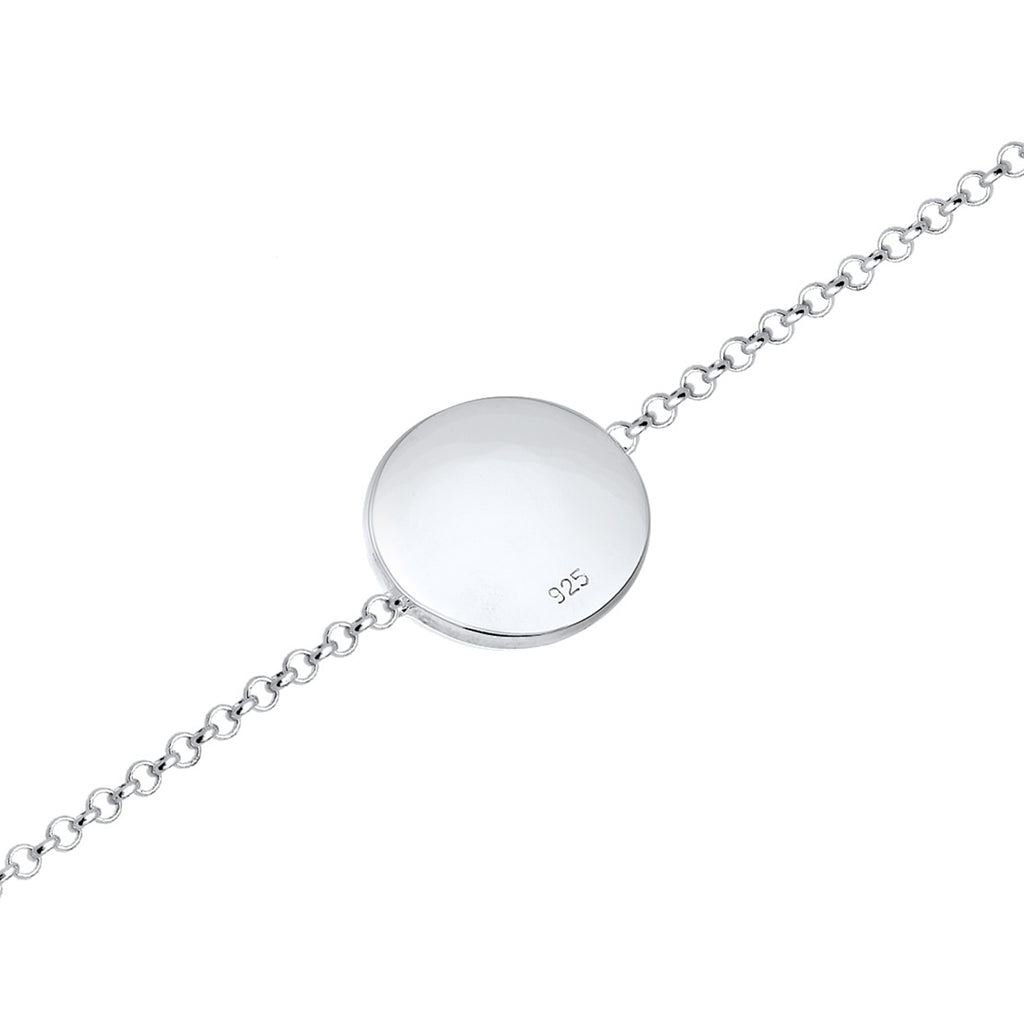 Silver Gelang Perhiasan Perak 925 Wanita Kompas Talisman