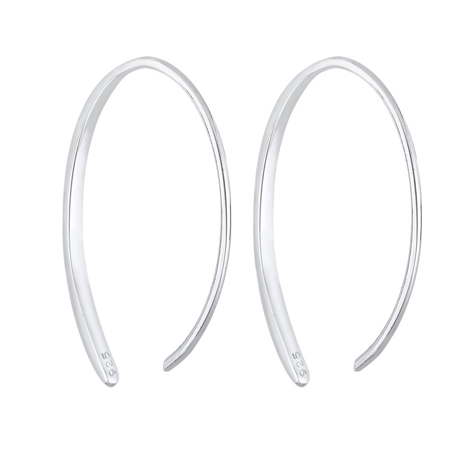 Silver Anting Perhiasan Perak 925 Wanita Creole Basic