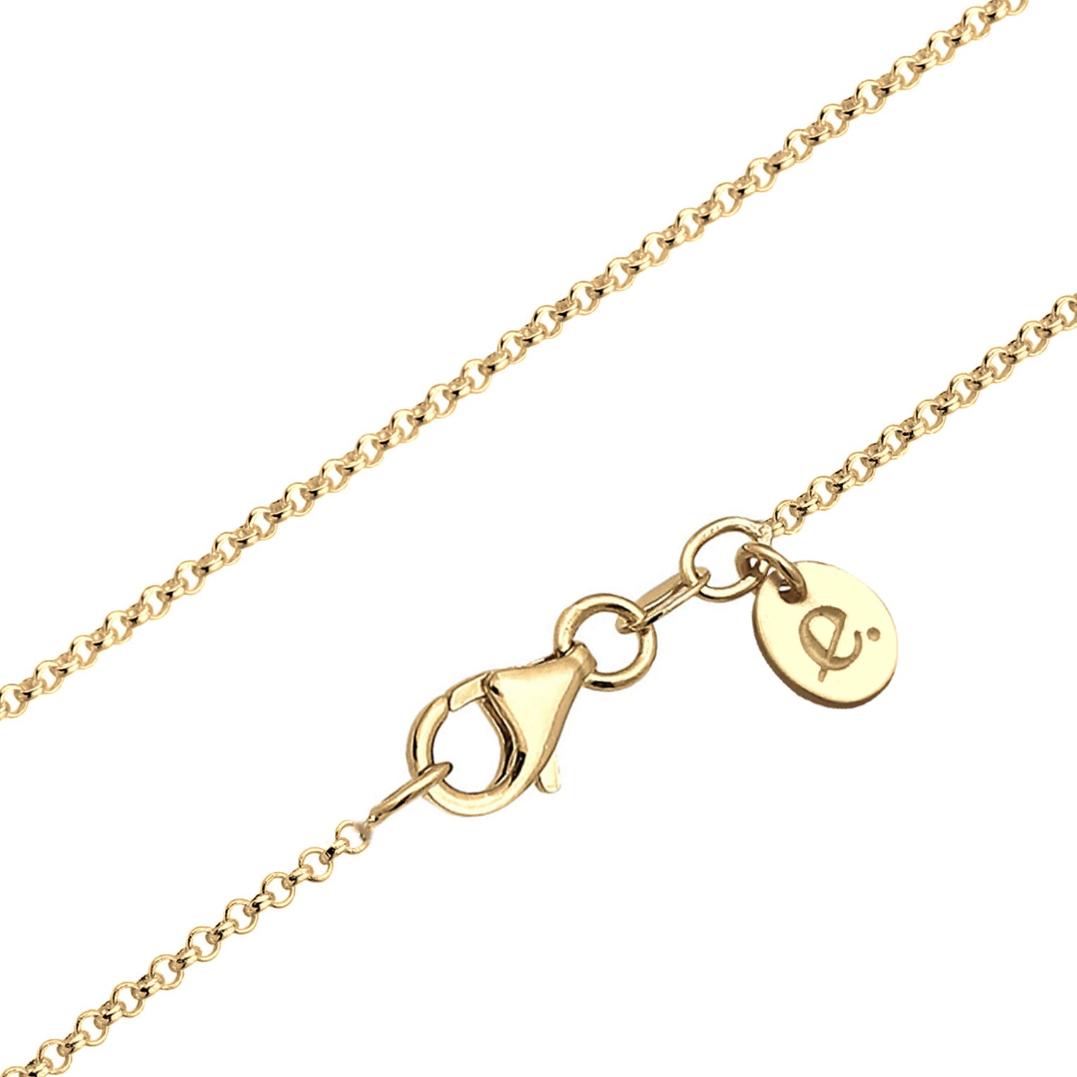 Gold Perhiasan Wanita Perak Asli - Silver Kalung  Drop Sapphire Blue Lapis Emas