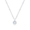 Kalung perak 925 dengan kristal elegan Elli Jewelry