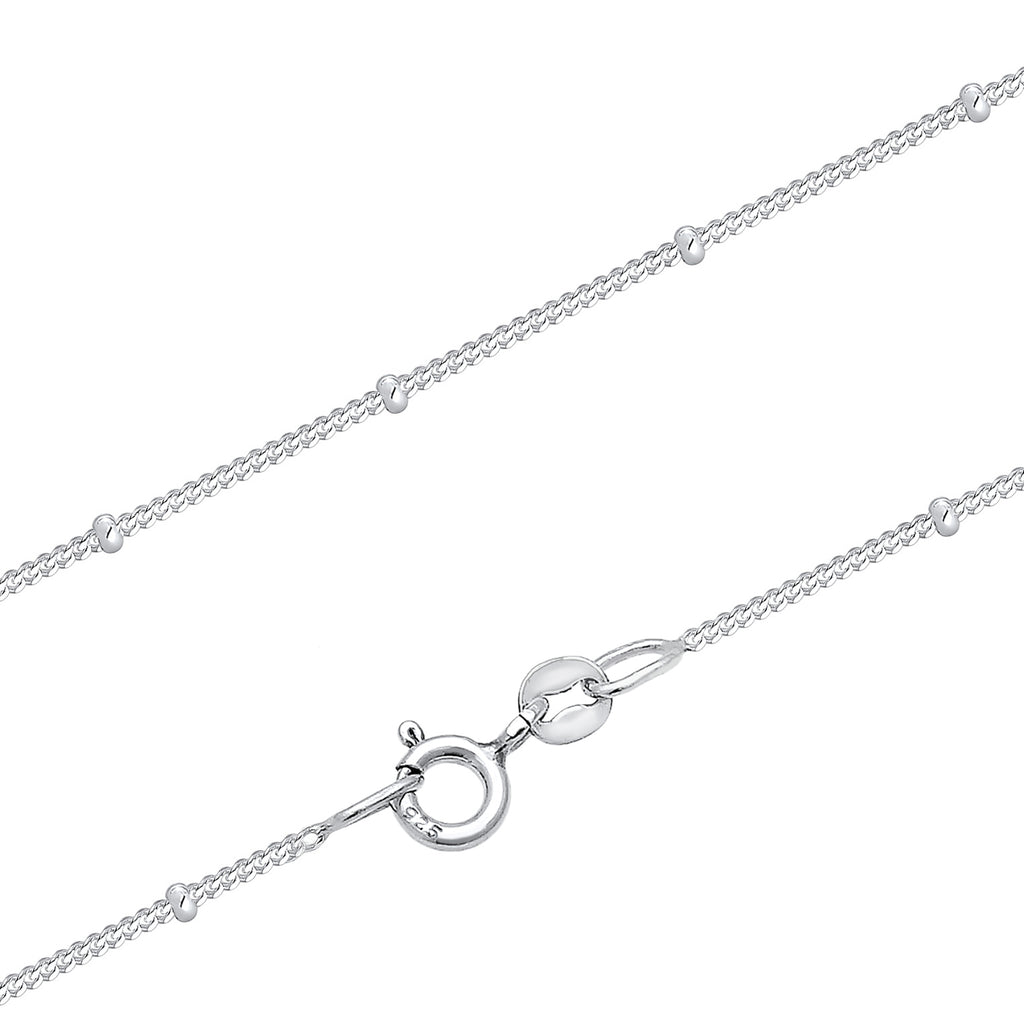 Silver Perhiasan Wanita Perak Asli - Silver Kalung   Elegant Crystals