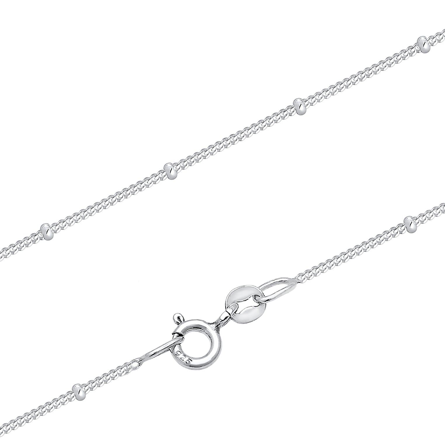 Silver Perhiasan Wanita Perak Asli - Silver Kalung   Elegant Crystals
