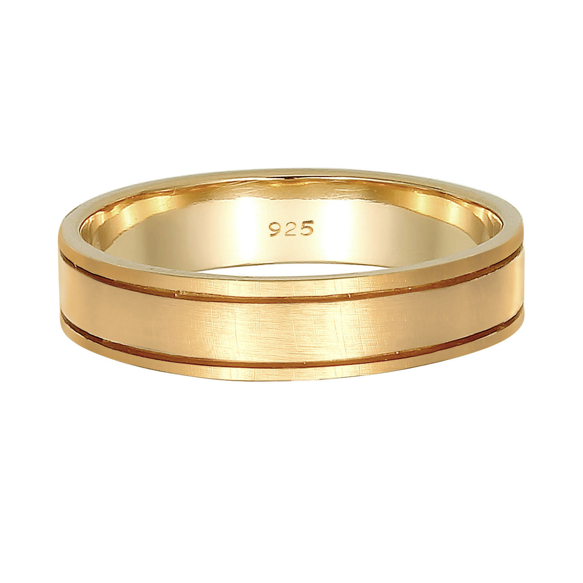 Classic Ring 925 Silver Gold Plated