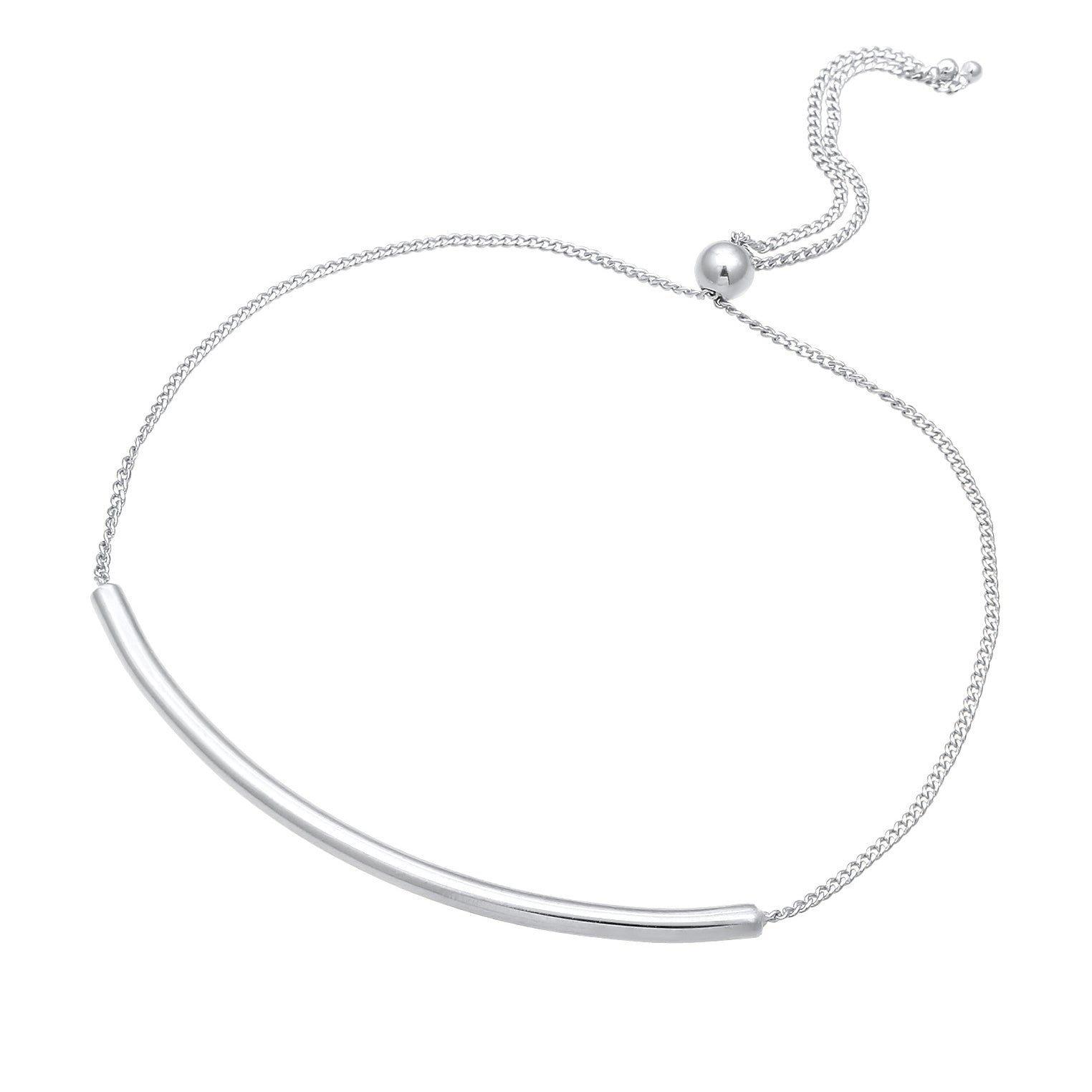 Silver Perhiasan Wanita Perak Asli - Silver Gelang Filigree Basic Minimalist Adjustable