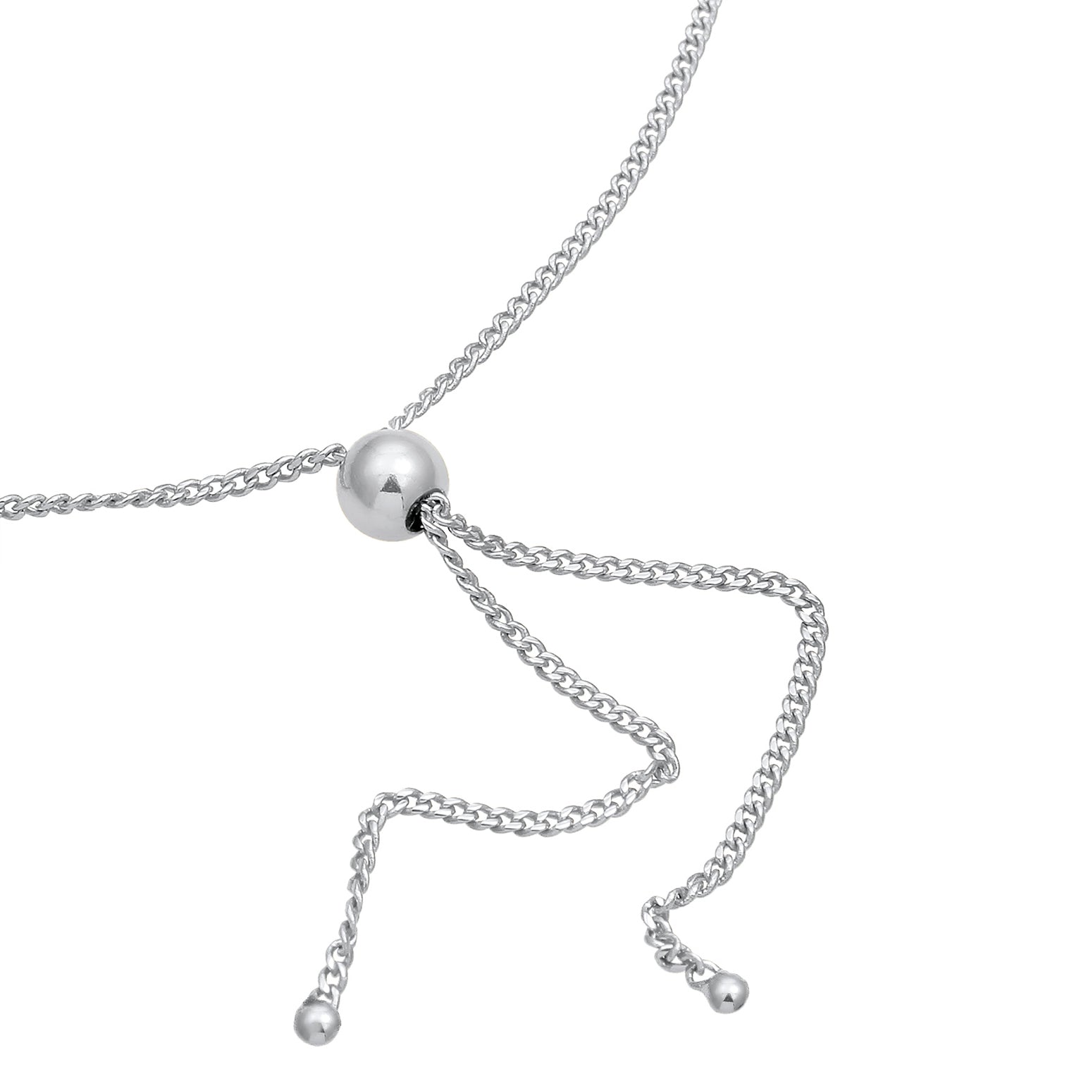 Silver Perhiasan Wanita Perak Asli - Silver Gelang Filigree Basic Minimalist Adjustable