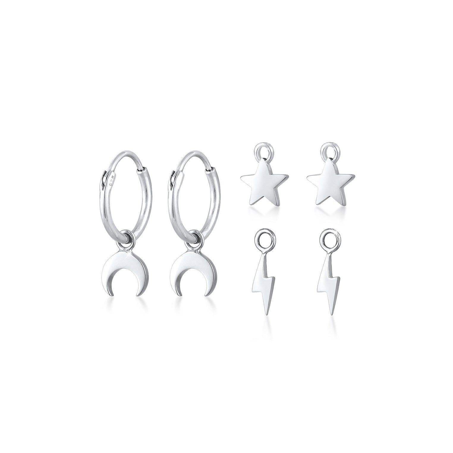 Silver Anting Perhiasan Perak 925 Wanita Versatile
