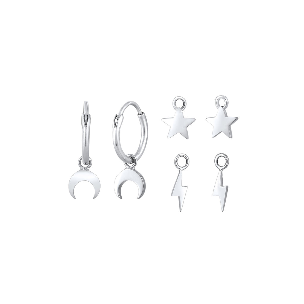 Silver Anting Perhiasan Perak 925 Wanita Versatile