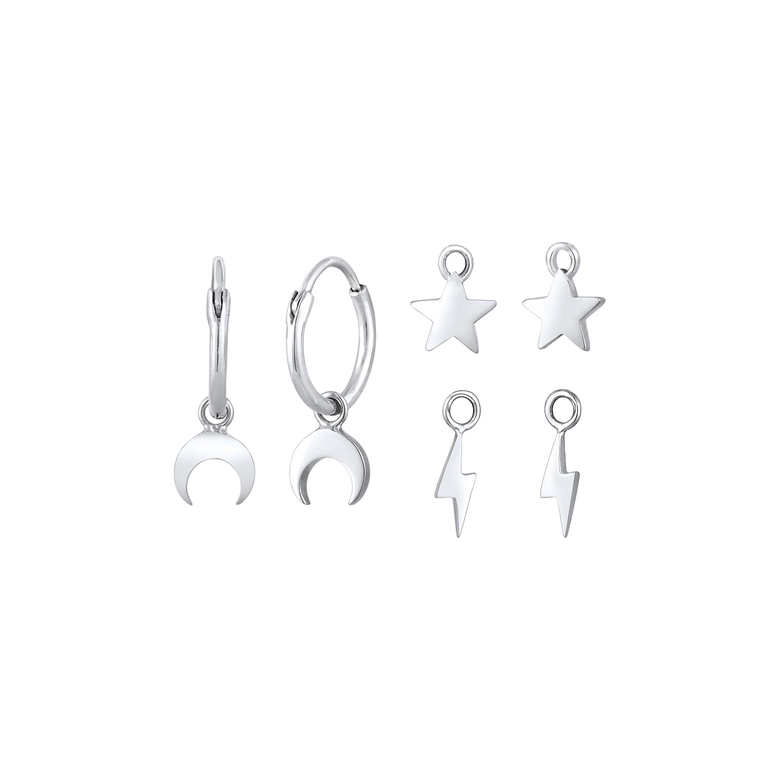 Silver Anting Perhiasan Perak 925 Wanita Versatile