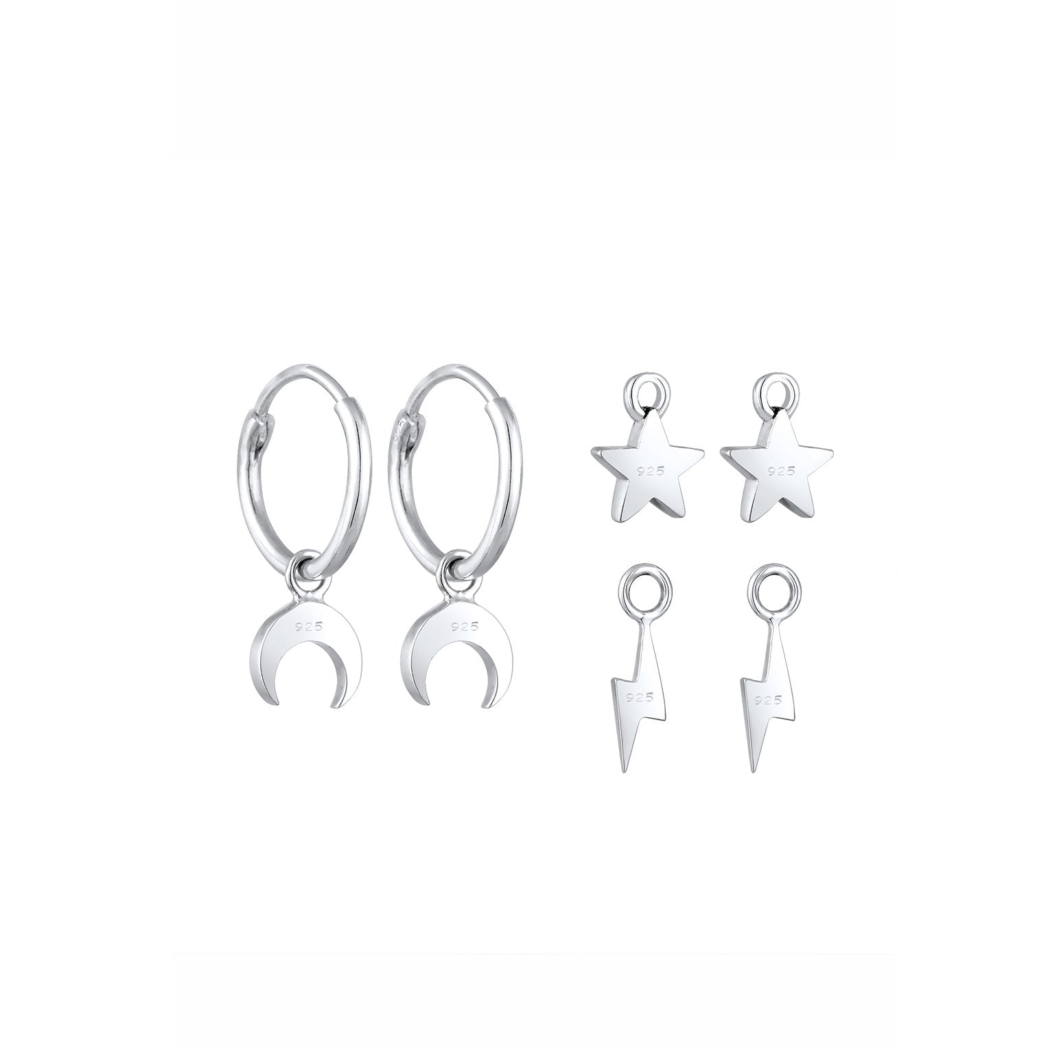 Silver Anting Perhiasan Perak 925 Wanita Versatile