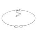 Gelang perak 925 dengan liontin infinity simbol elegan Elli Jewelry