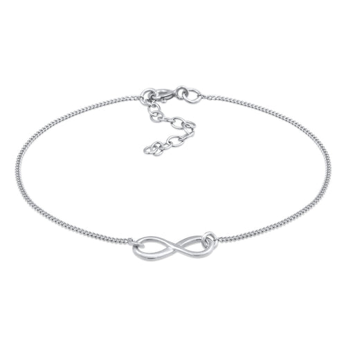 Gelang perak 925 dengan liontin infinity simbol elegan Elli Jewelry