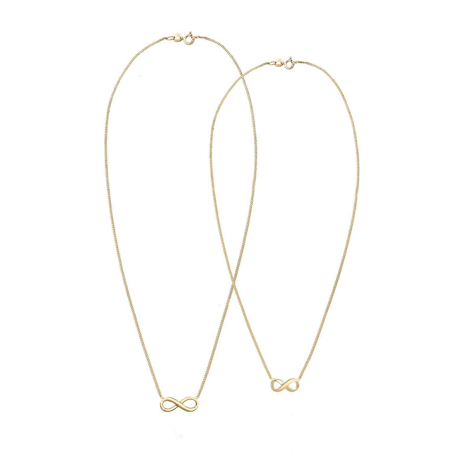 Gold Perhiasan Wanita Perak Asli - Silver Kalung  Statement Elegant Emerald Green Zirconia Stone Lapis Emas