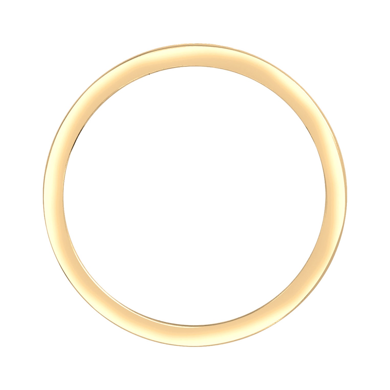 Gold Perhiasan Wanita Perak Asli - Silver Cincin Glamorous Crystals Gold Plated