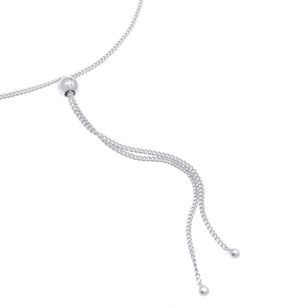 Silver Perhiasan Wanita Perak Asli - Silver Gelang Cross Faith Symbol