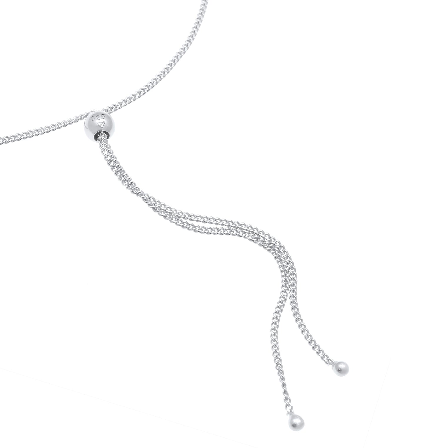 Silver Perhiasan Wanita Perak Asli - Silver Gelang Cross Faith Symbol