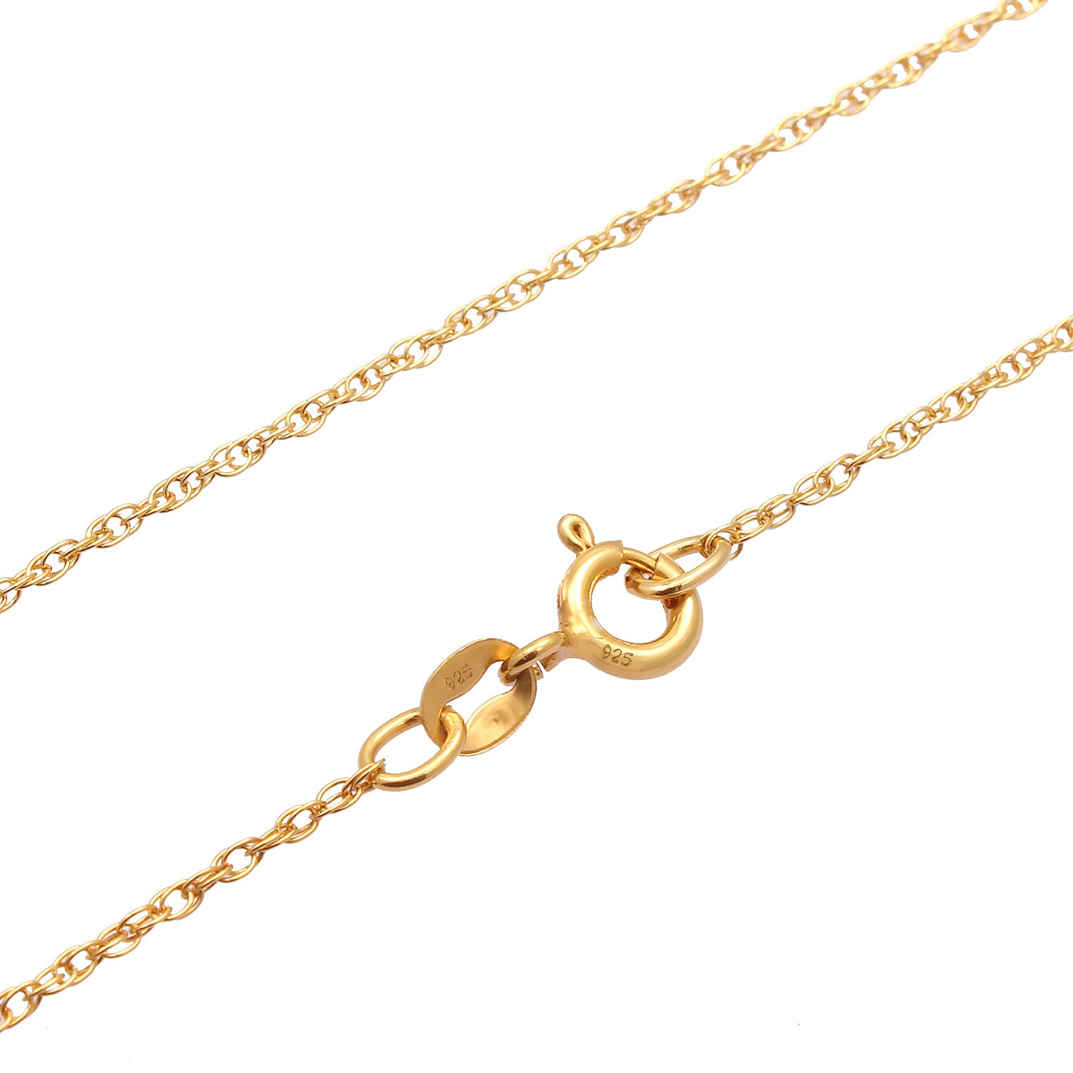 Gold Perhiasan Wanita Perak Asli - Silver Kalung  Statement Elegant Emerald Green Zirconia Stone Lapis Emas