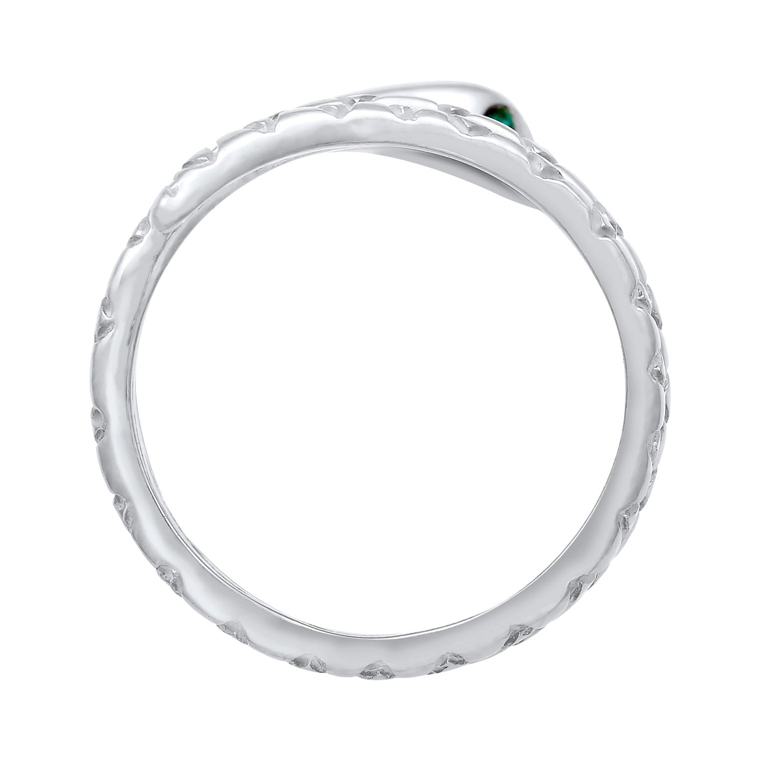 Silver Cincin Perhiasan Perak 925 Wanita Wrap Snake