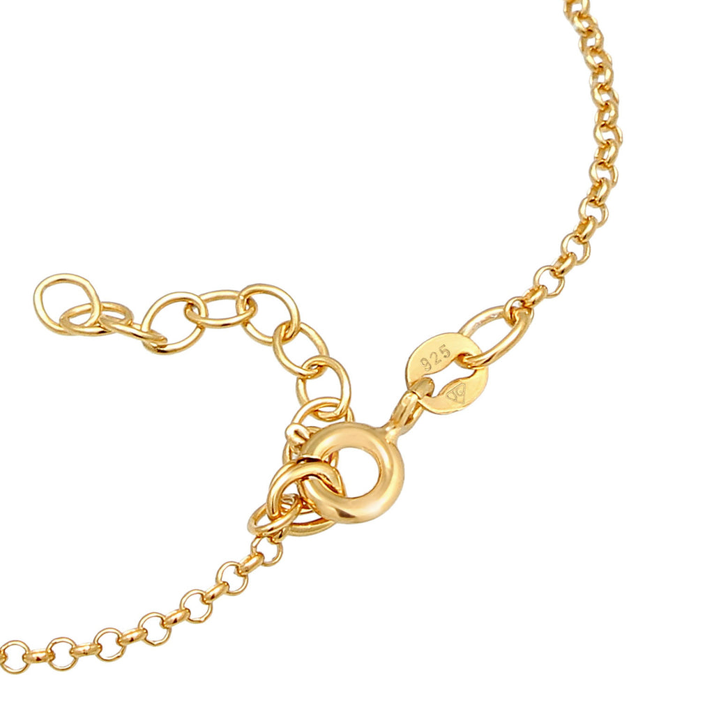 Gold Gelang Perhiasan Perak 925 Wanita Coin Sun Vintage Pink Quartz Gold Plated