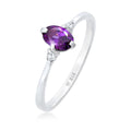 Silver Cincin Perhiasan Perak 925 Wanita Crystals Zirconia