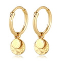 Anting perak 925 dengan creole elegan Elli Jewelry