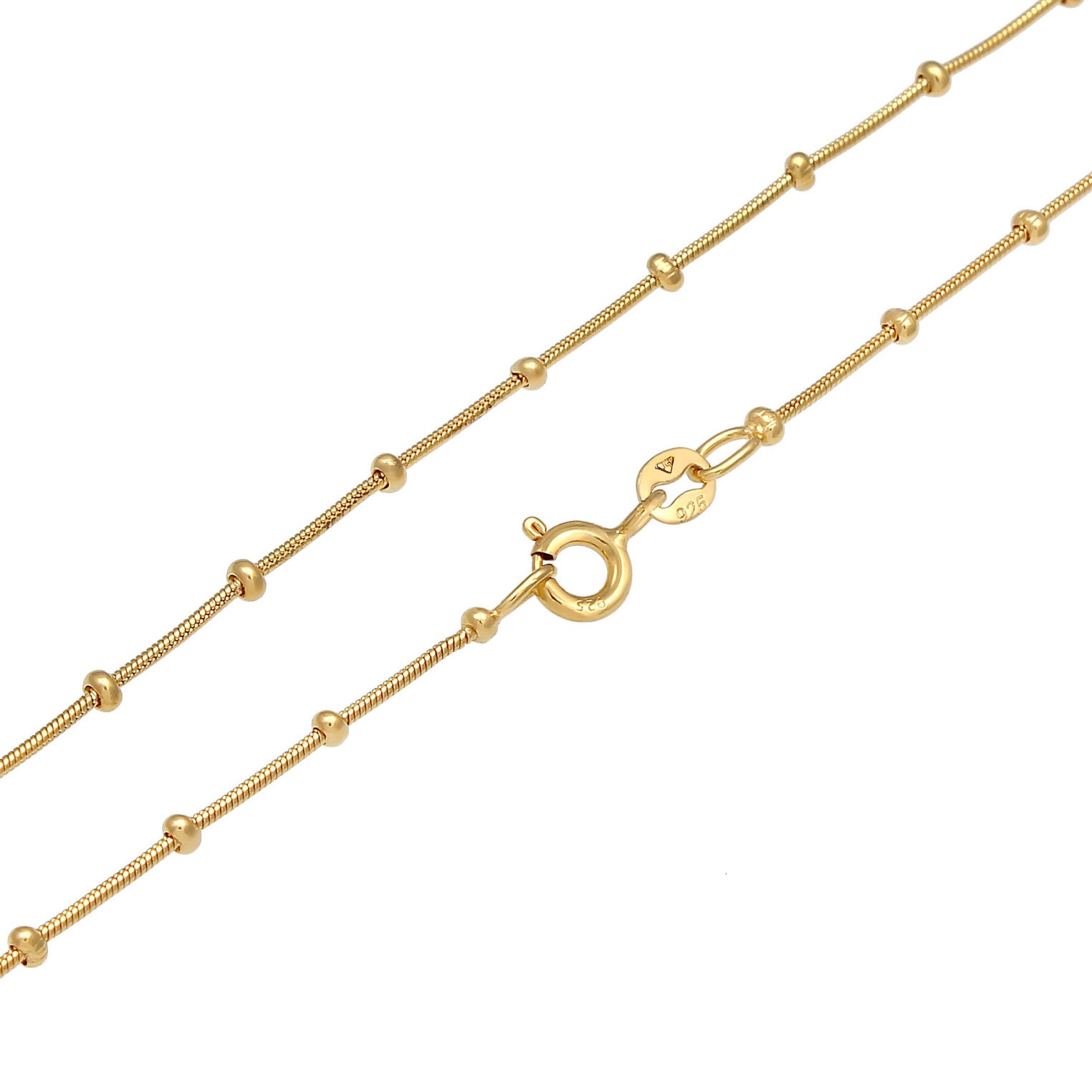 Gold Perhiasan Wanita Perak Asli - Silver Kalung  Kauri Shell Starfish Summer Trend Lapis Emas