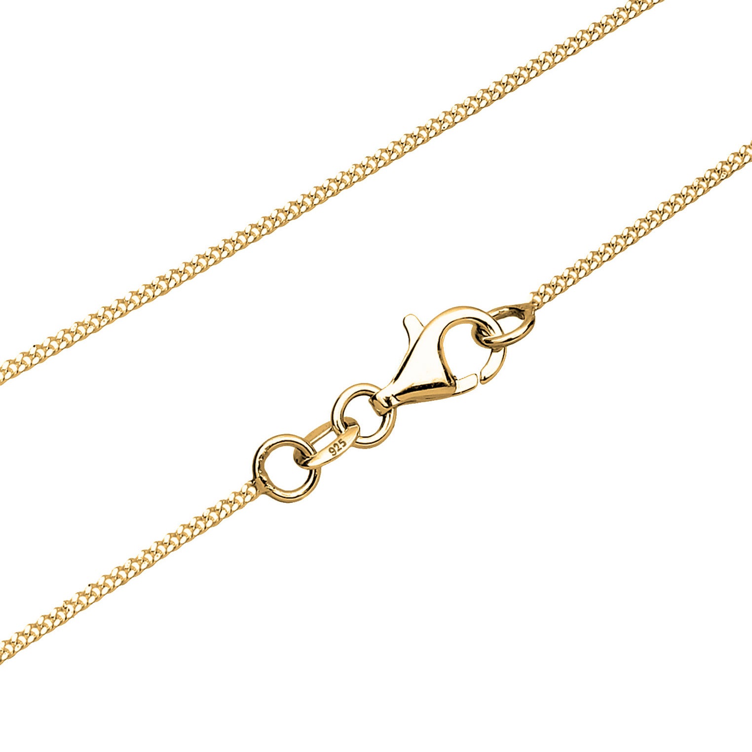 Gold Perhiasan Wanita Perak Asli - Silver Kalung  Key Heart Love Symbol Lapis Emas