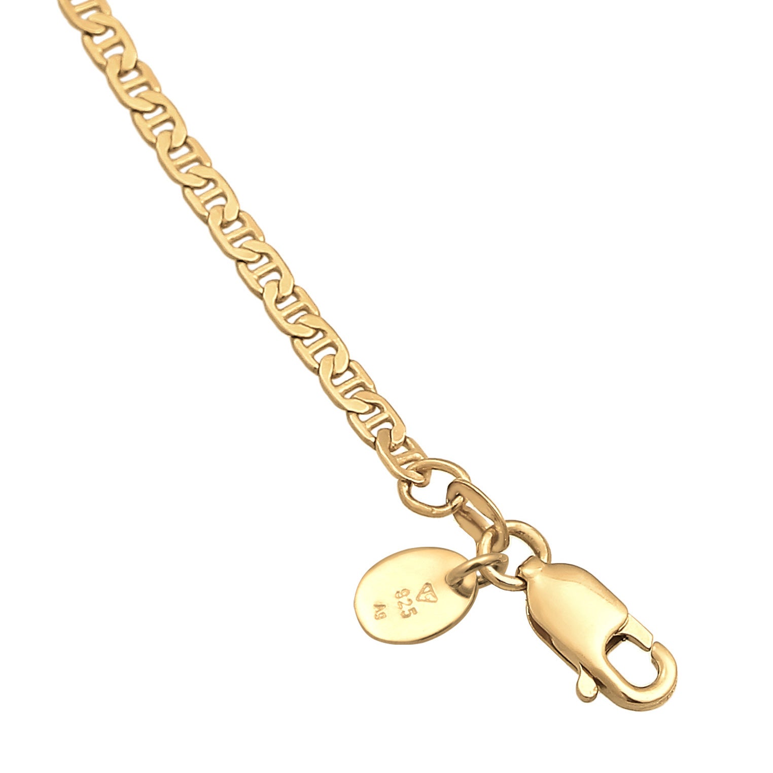 Gold Gelang Perhiasan Perak 925 Wanita Basic Gold Plated